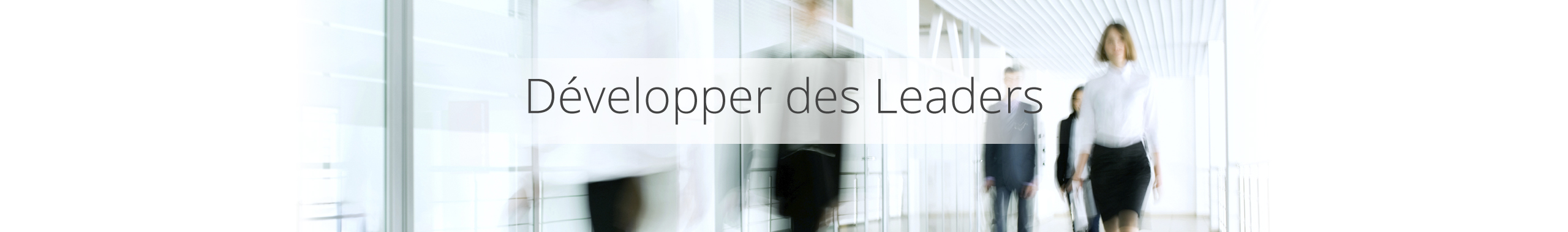 Développer des Leaders